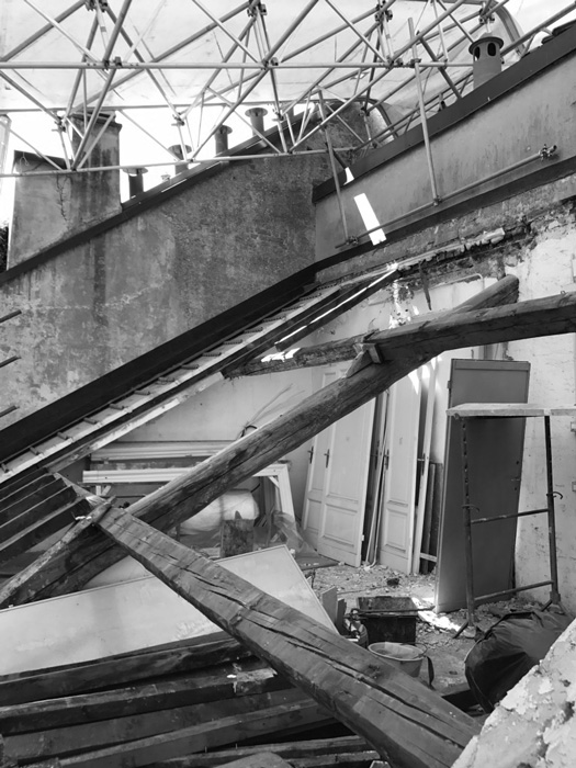 Appartamento in zona Magenta, cantiere