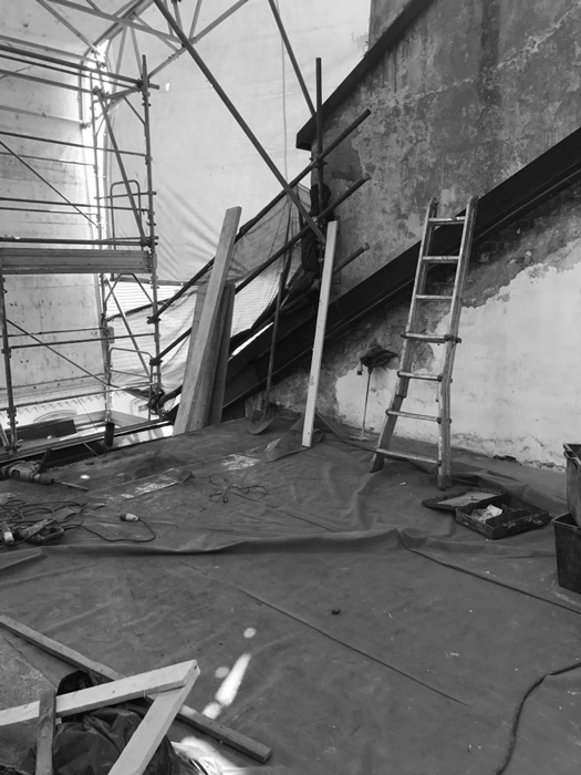 Appartamento in zona Magenta, cantiere