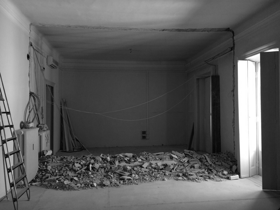 Appartamento in zona Magenta, cantiere