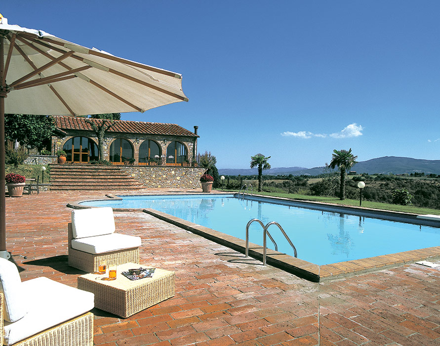 Casale in Val di Chiana, vista esterna