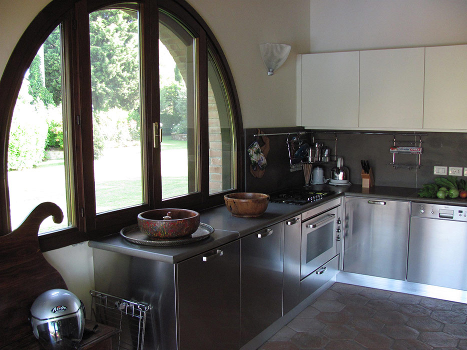 Casale in Val di Chiana, vista interna