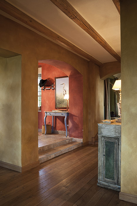 Casale in Val Tidone, vista interna