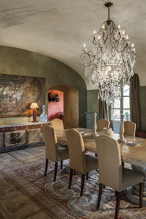 Casale in Val Tidone, vista interna