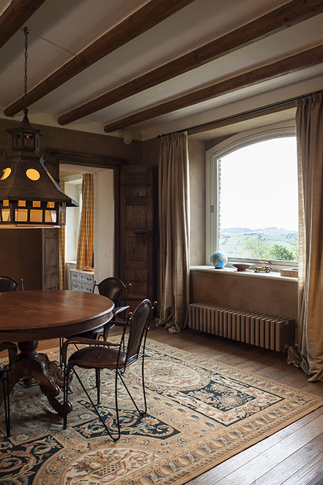 Casale in Val Tidone, vista interna