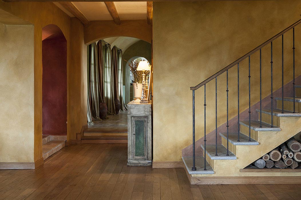 Casale in Val Tidone, vista interna