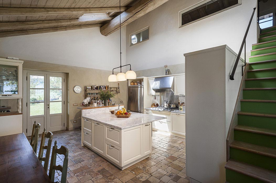 Casale in Val Tidone, vista interna