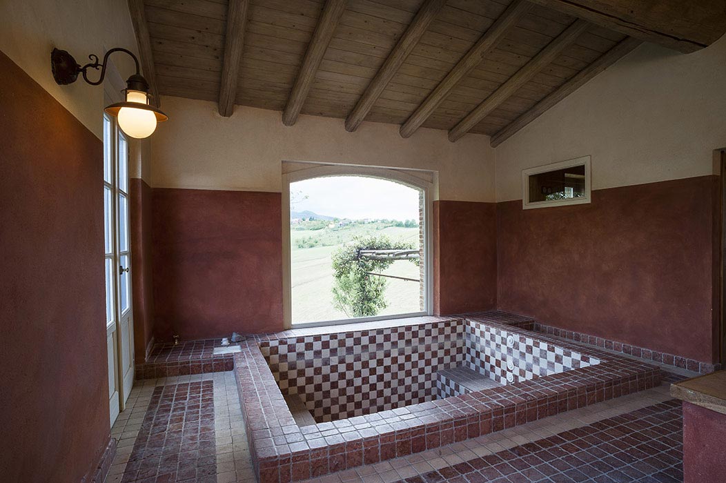 Casale in Val Tidone, vista interna