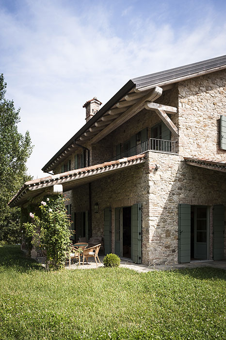 Casale in Val Trebbia, vista esterna