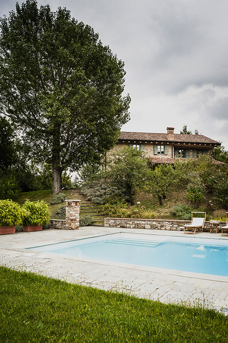 Casale in Val Trebbia, vista esterna