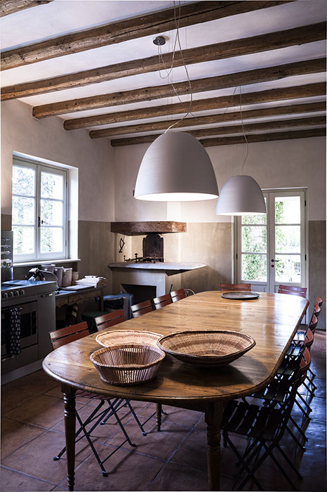 Casale in Val Trebbia, vista interna