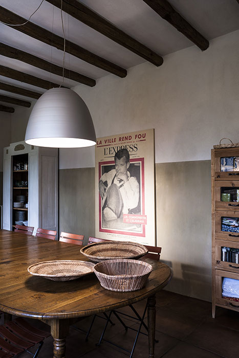 Casale in Val Trebbia, vista interna