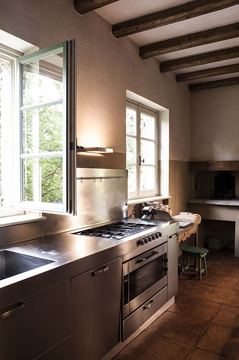 Casale in Val Trebbia, vista interna