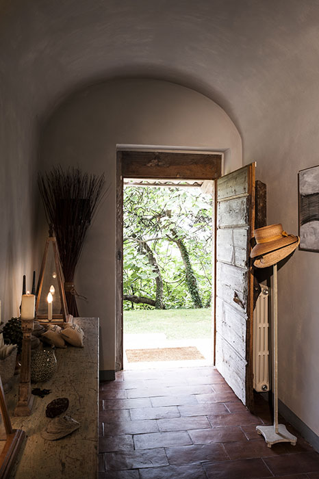 Casale in Val Trebbia, vista interna