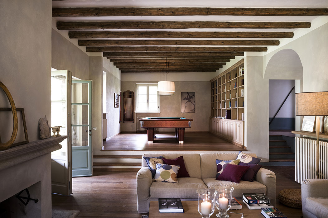 Casale in Val Trebbia, vista interna