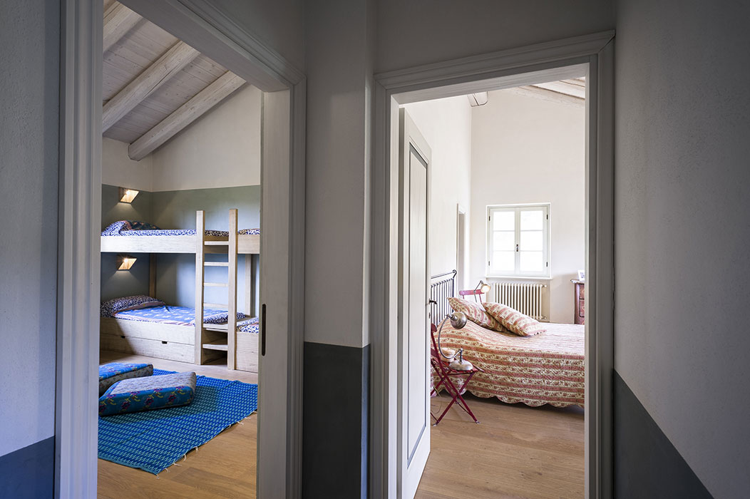 Casale in Val Trebbia, vista interna