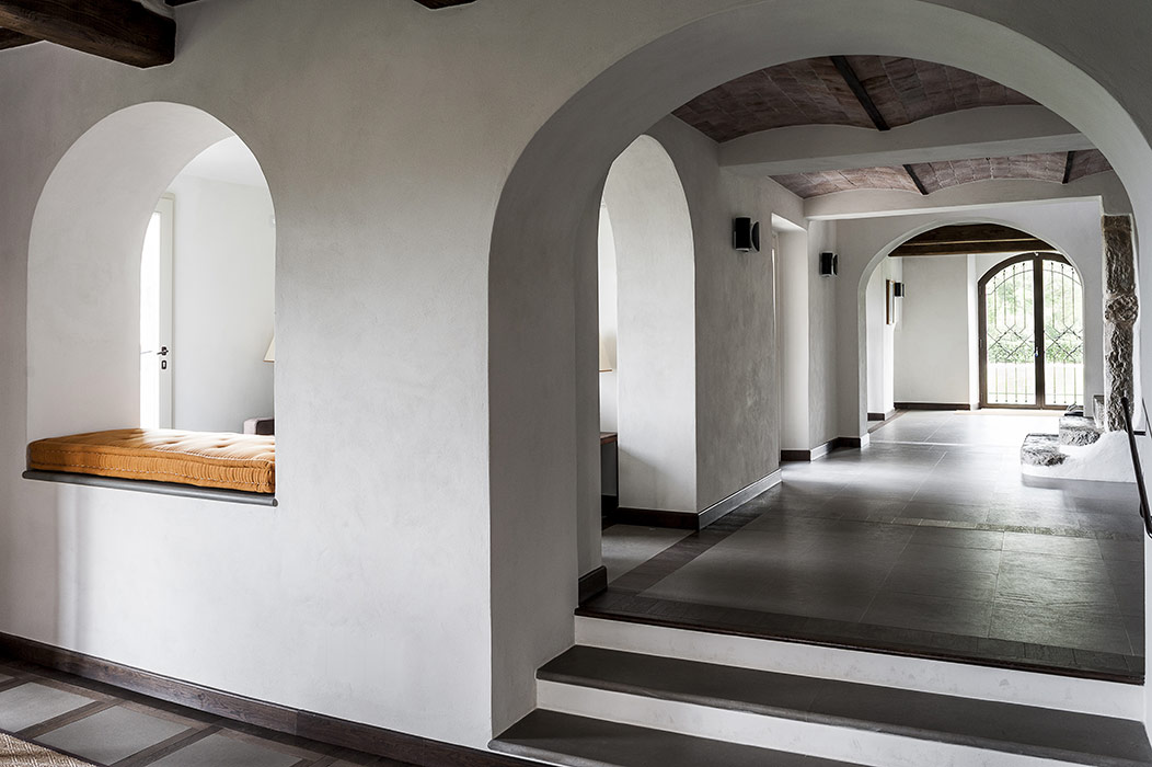 podere nel chianti, vista interna