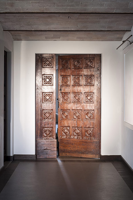 podere nel chianti, vista interna