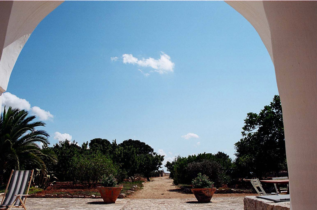Trulli in Puglia, vista esterna
