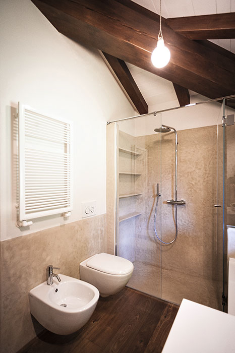 Villa a Como, vista interna