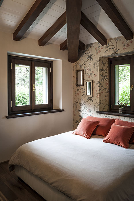 Villa a Como, vista interna