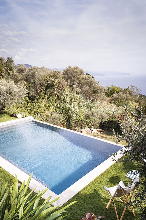 Villa a San Lorenzo della Costa, vista esterna