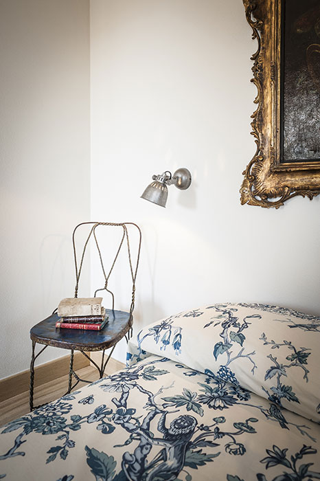 Villa a San Lorenzo della Costa, vista interna