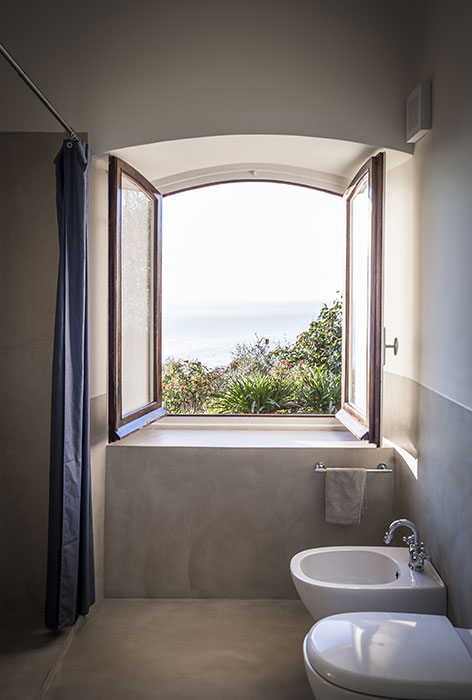 Villa a San Lorenzo della Costa, vista interna