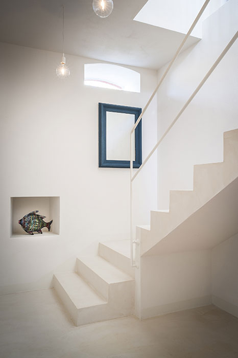 Villa a San Lorenzo della Costa, vista interna