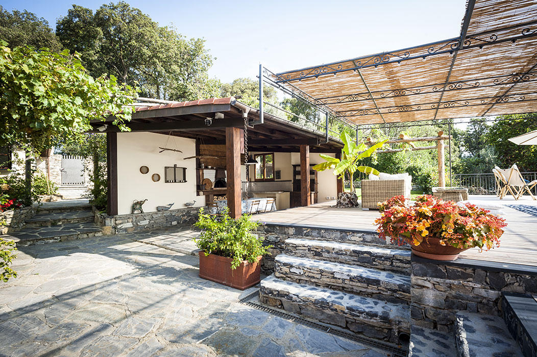 Villa a San Lorenzo della Costa, vista interna