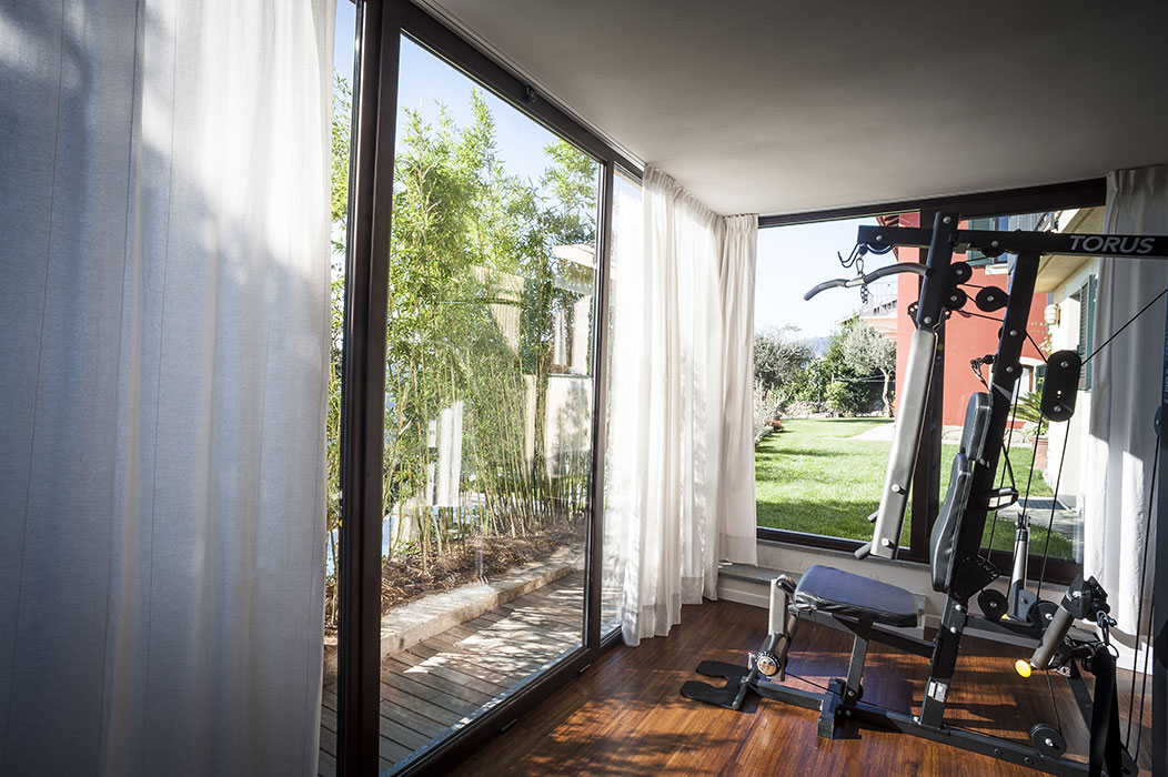 Villa a San Lorenzo della Costa, vista interna