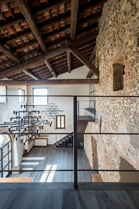 Villa in Brianza, vista interna