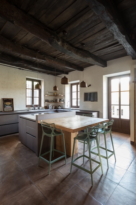 Villa in Brianza, vista interna