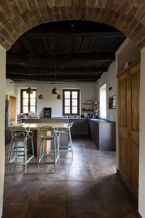 Villa in Brianza, vista interna