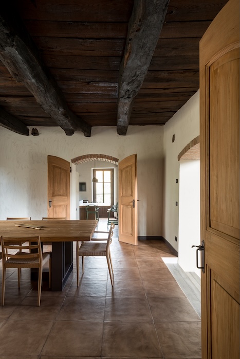 Villa in Brianza, vista interna