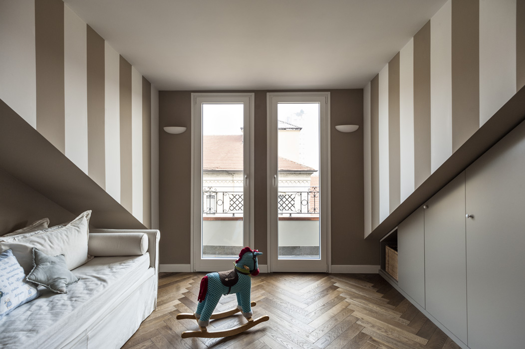 Appartamento in zona Magenta, vista interna