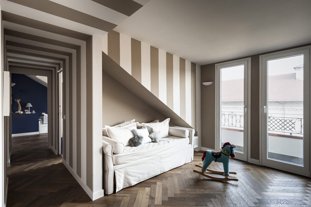 Appartamento in zona Magenta, vista interna