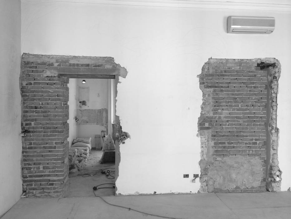 Appartamento in zona Magenta, cantiere