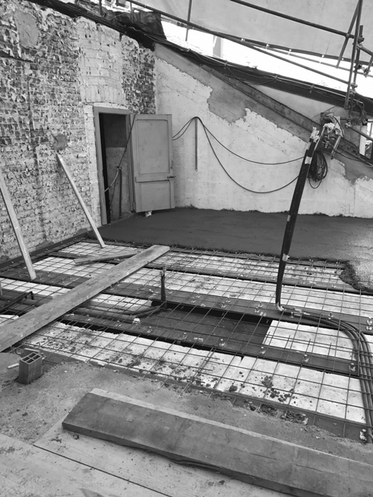 Appartamento in zona Magenta, cantiere