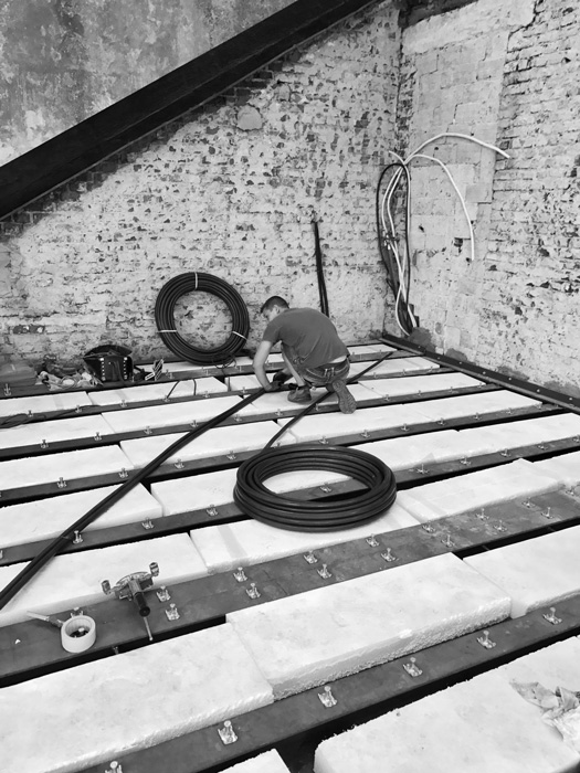 Appartamento in zona Magenta, cantiere