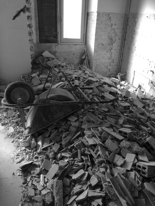 Appartamento in zona Magenta, cantiere