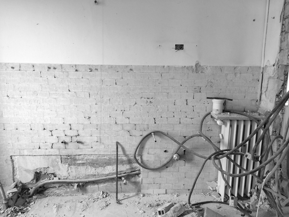 Appartamento in zona Magenta, cantiere