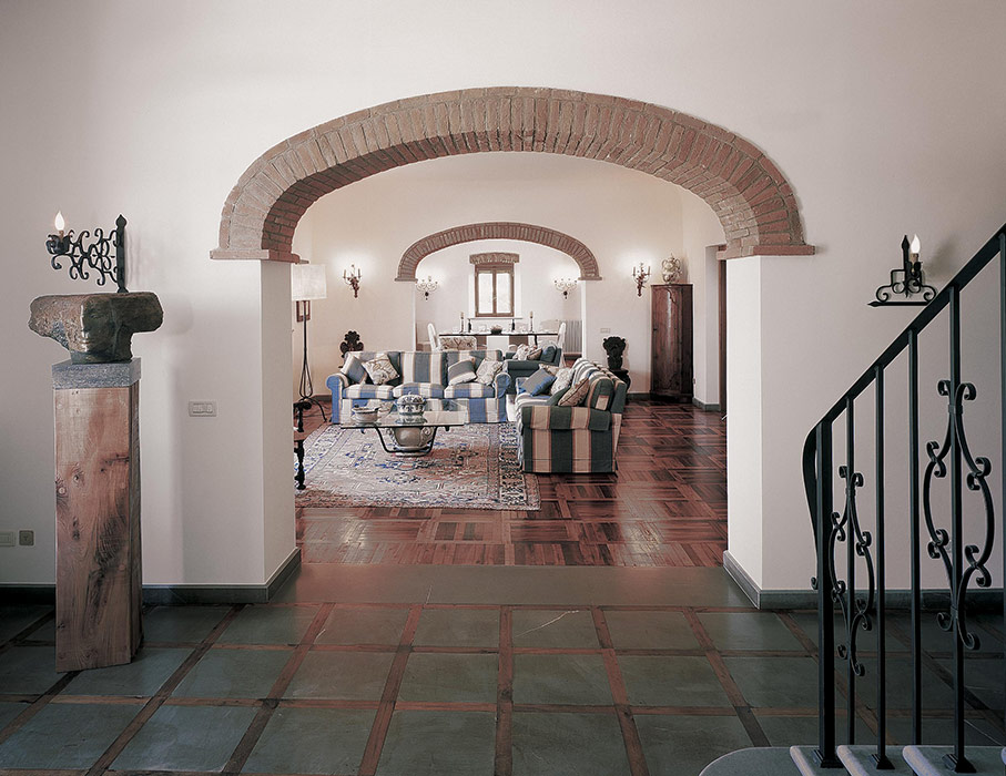 GRANJA EN VAL DI CHIANA, vista interna