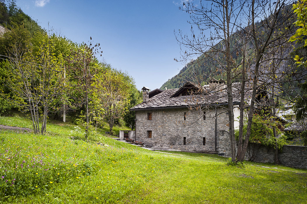 Chalet a Entréves, vista esterna