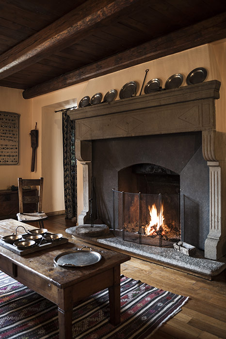 Chalet a Entréves, vista interna