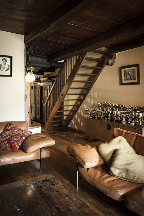 Chalet a Entréves, vista interna