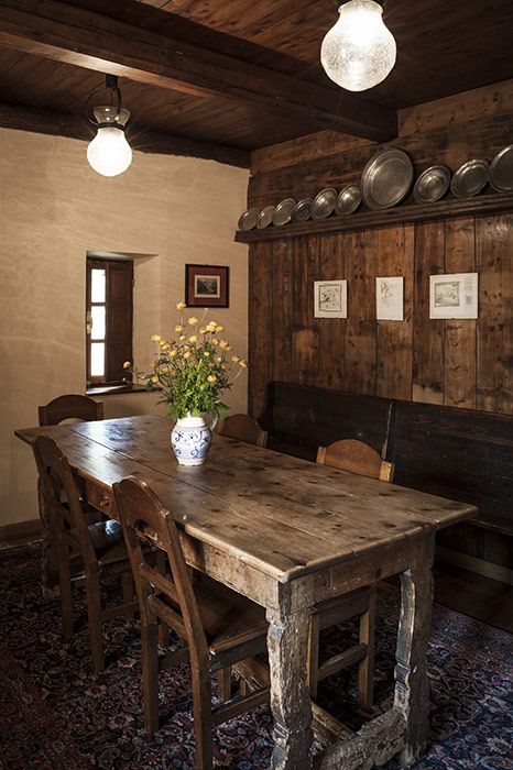 Chalet a Entréves, vista interna