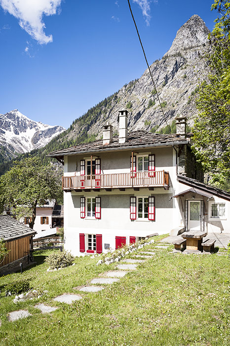 Chalet a La Saxe, vista esterna
