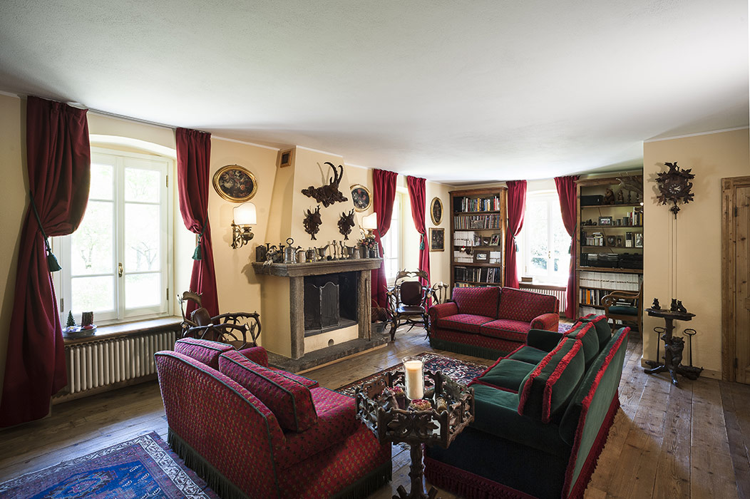 Chalet a La Saxe, vista interna