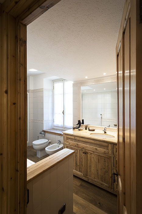 Chalet a La Saxe, vista interna