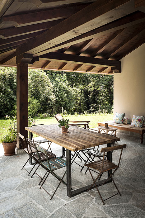 Villa en Como, vista esterna